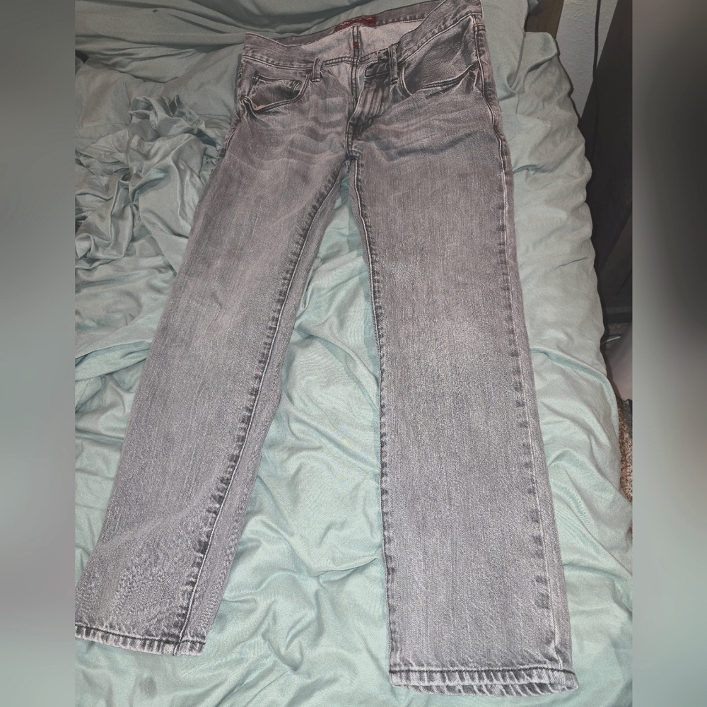 Arizona skinny jeans in black. 32x30.